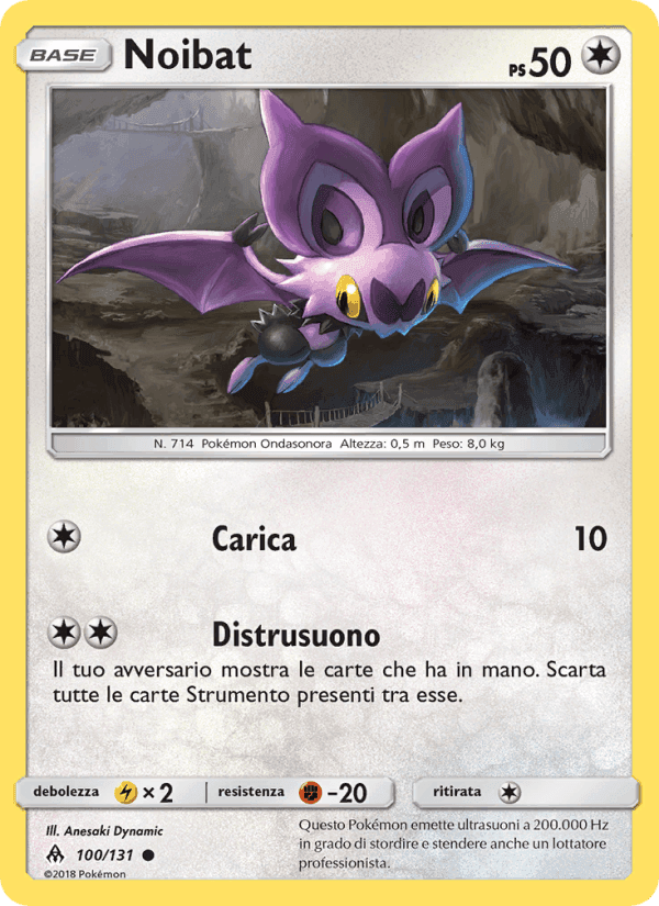 Noibat, carta 100 di Apocalisse Di Luce