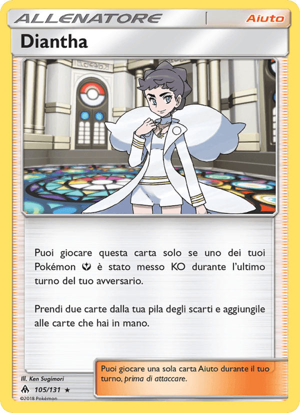 Diantha, carta 105 di Apocalisse Di Luce