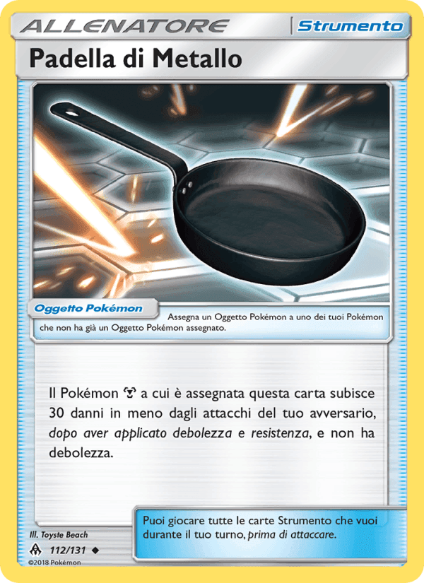 Padella di Metallo, carta 112 di Apocalisse Di Luce