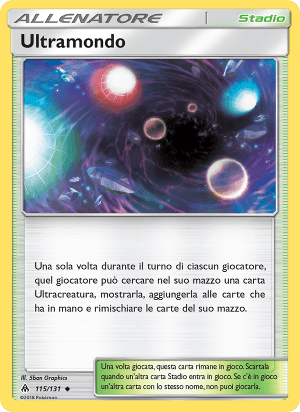 Ultramondo, card 115 from Apocalisse Di Luce