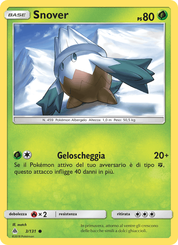 Snover, carta 3 di Apocalisse Di Luce
