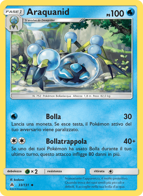 Araquanid, carta 33 di Apocalisse Di Luce