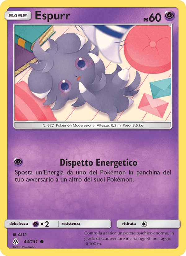 Espurr, carta 44 di Apocalisse Di Luce