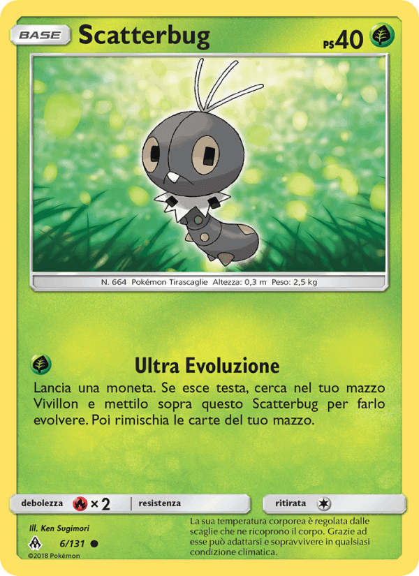 Scatterbug, carta 6 di Apocalisse Di Luce