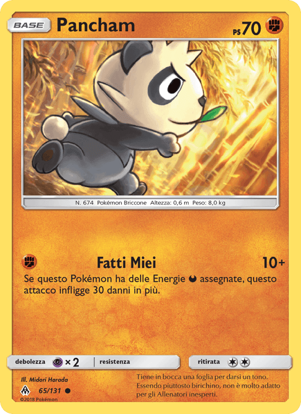 Pancham, carta 65 di Apocalisse Di Luce