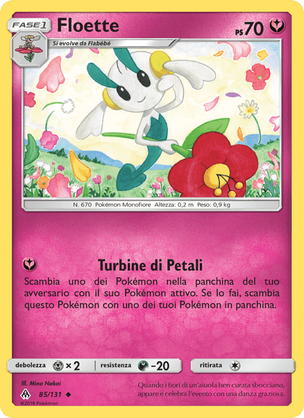 Floette, carta 85 di Apocalisse Di Luce