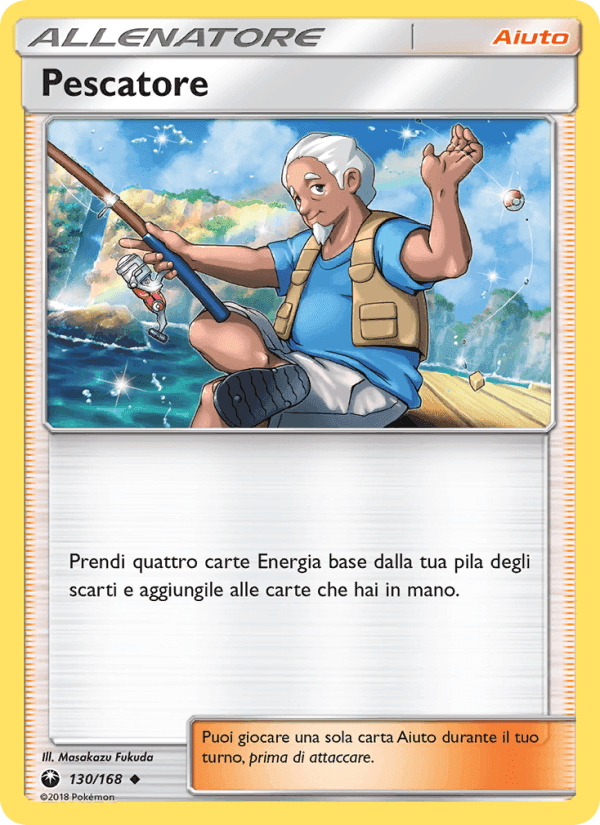 Pescatore, card 130 from Tempesta Astrale