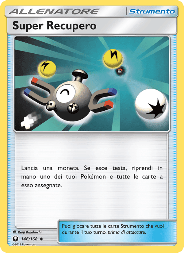 Super Recupero, card 146 from Tempesta Astrale