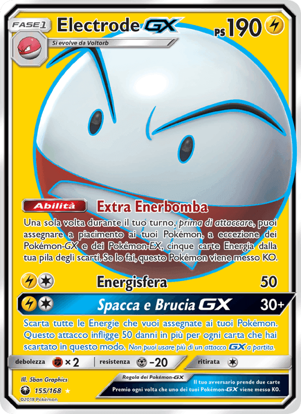 Electrode GX, carta 155 di Tempesta Astrale
