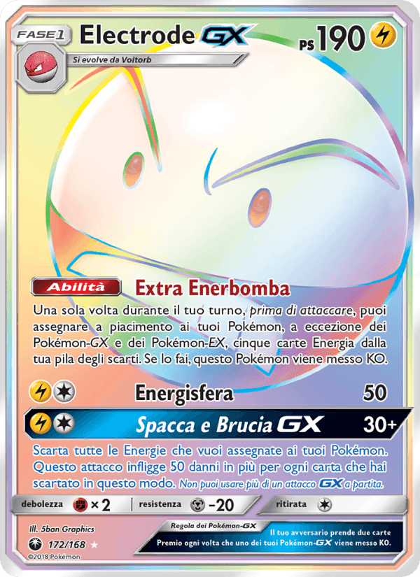 Electrode GX, carta 172 di Tempesta Astrale