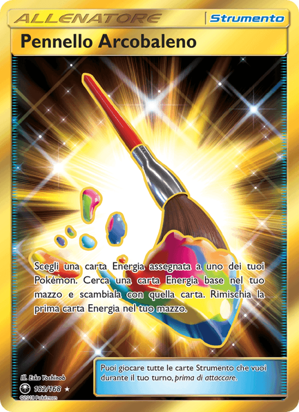 Pennello Arcobaleno, carta 182 de Tempesta Astrale
