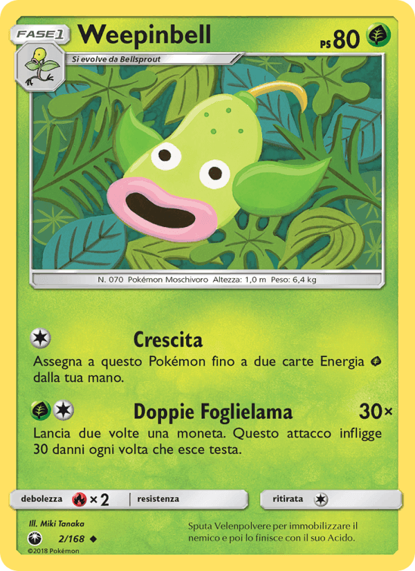 Weepinbell, carta 2 di Tempesta Astrale