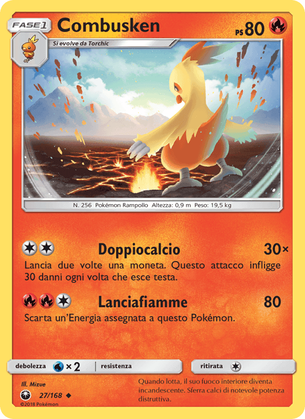 Combusken, carta 27 di Tempesta Astrale