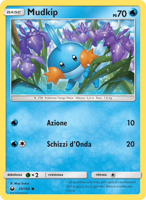 Mudkip, carta 33 di Tempesta Astrale