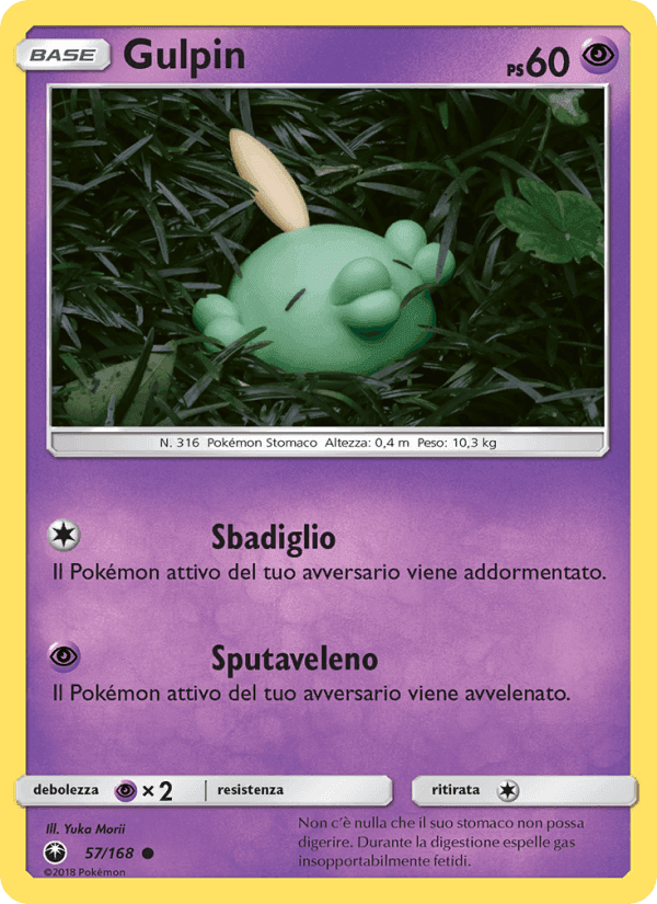 Gulpin, carta 57 di Tempesta Astrale