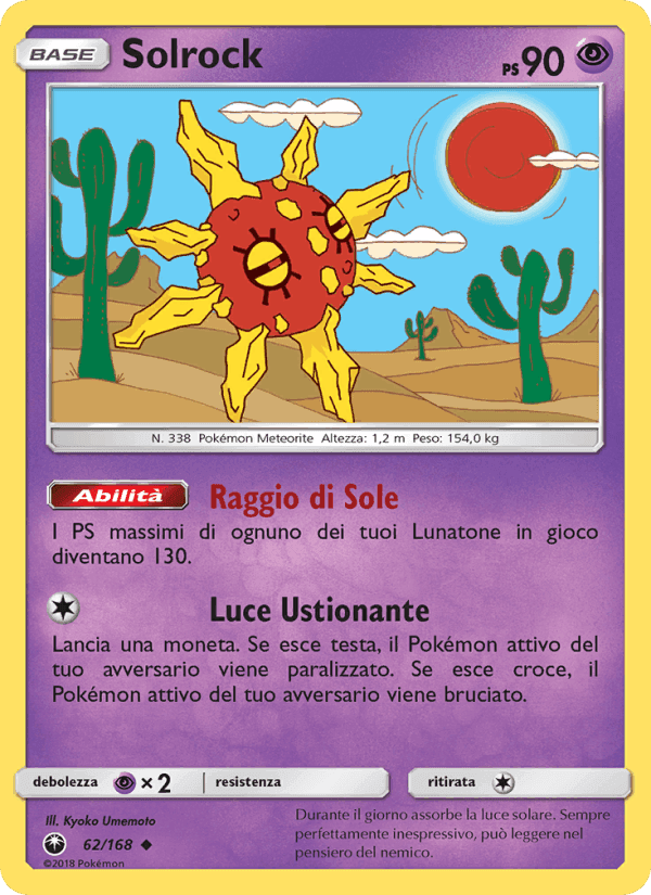 Solrock, carta 62 di Tempesta Astrale