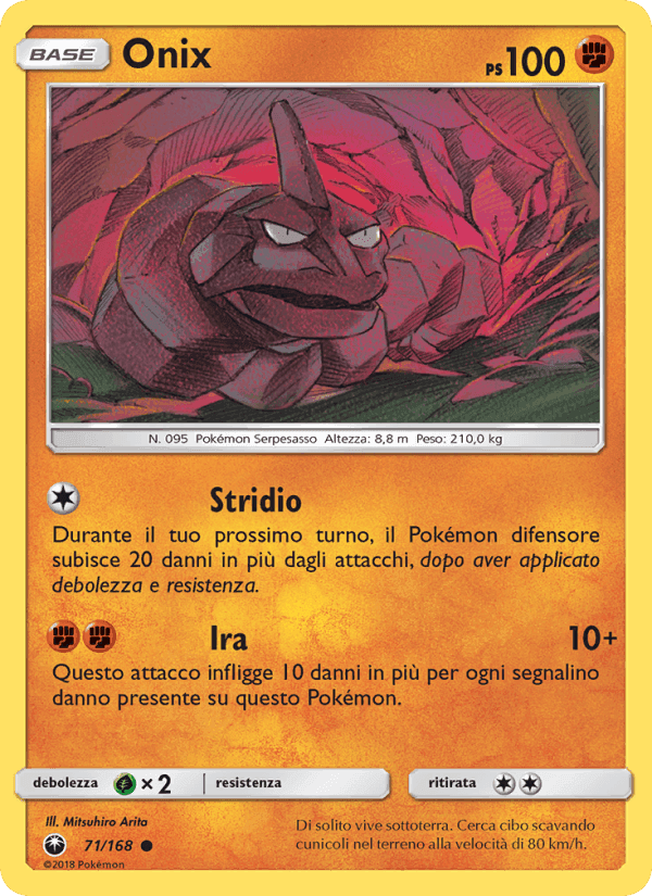 Onix, carta 71 de Tempesta Astrale