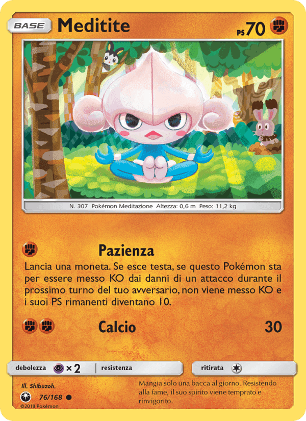 Meditite, carte 76 de Tempesta Astrale