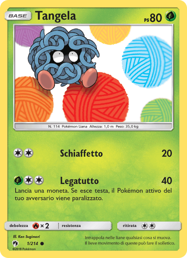 Tangela, carta 1 di Tuoni Perduti