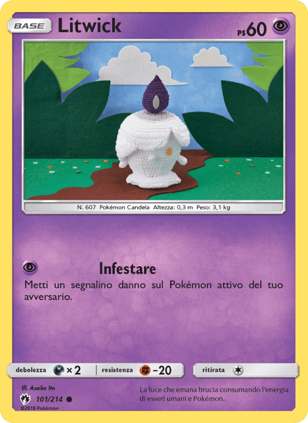 Litwick, card 101 from Tuoni Perduti