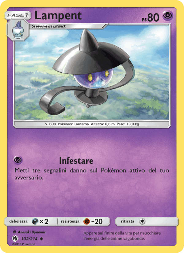 Lampent, card 102 from Tuoni Perduti