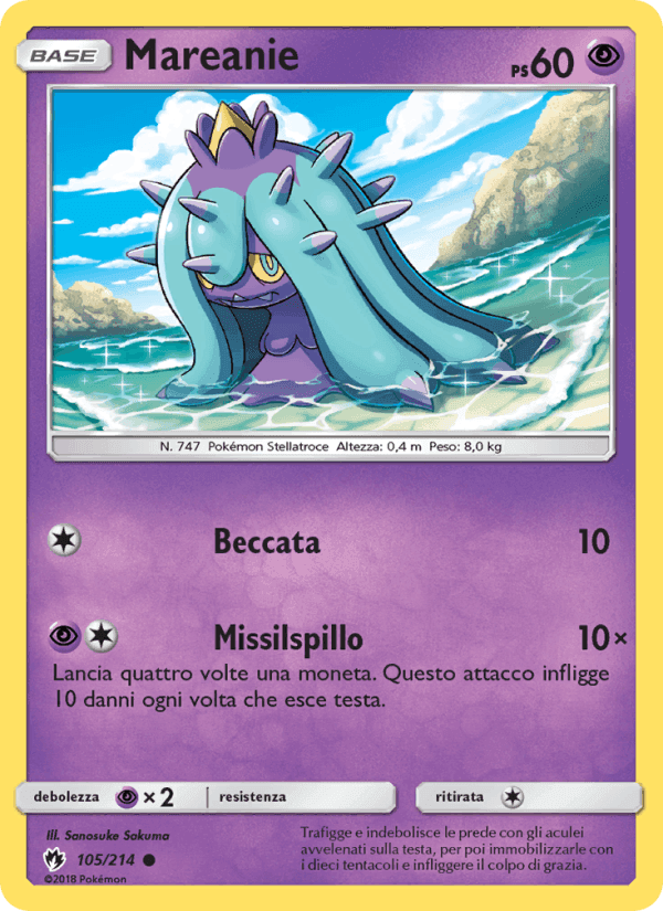 Mareanie, card 105 from Tuoni Perduti