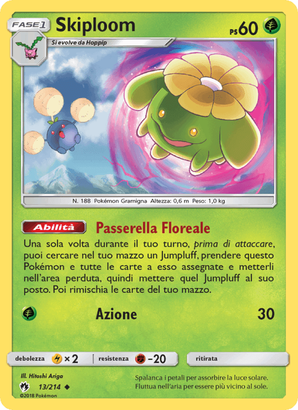 Skiploom, carta 13 di Tuoni Perduti