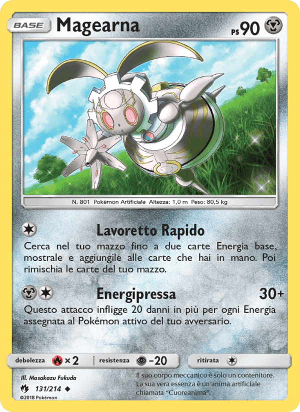 Magearna, carta 131 di Tuoni Perduti