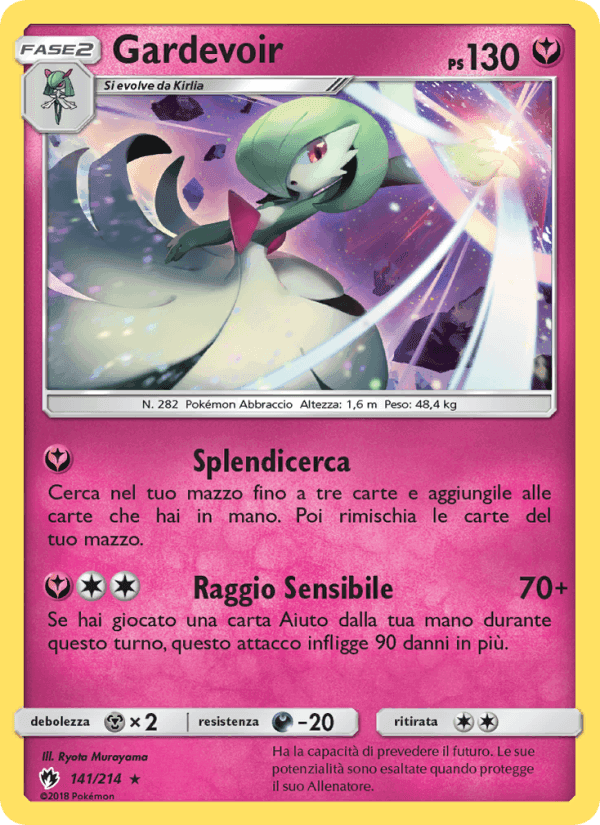 Gardevoir, carta 141 di Tuoni Perduti
