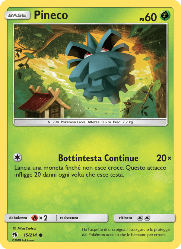 Pineco, carte 15 de Tuoni Perduti