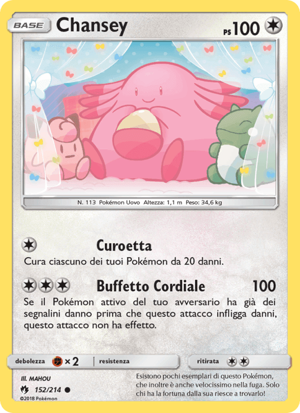 Tuoni Perduti の 152 番、Chansey