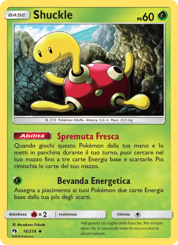 Shuckle, carta 16 di Tuoni Perduti