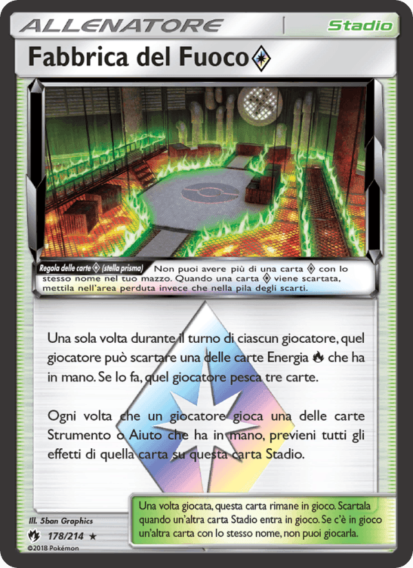 Tuoni Perduti の 178 番、Fabbrica del Fuoco ◇