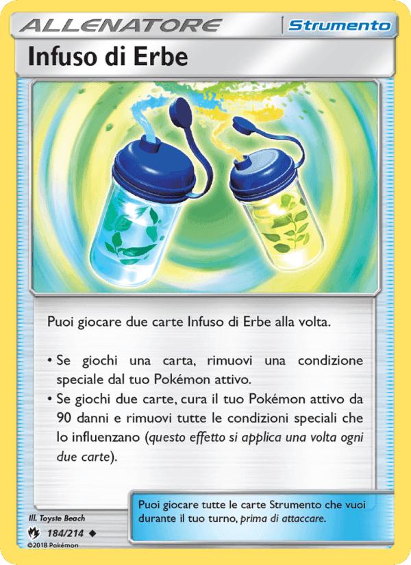 Infuso di Erbe, carta 184 di Tuoni Perduti