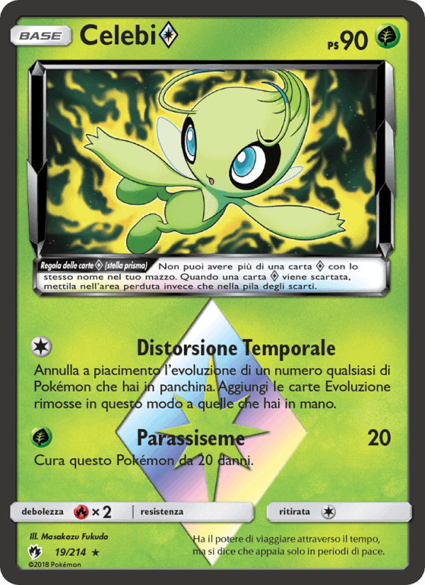 Celebi ◇, carta 19 di Tuoni Perduti