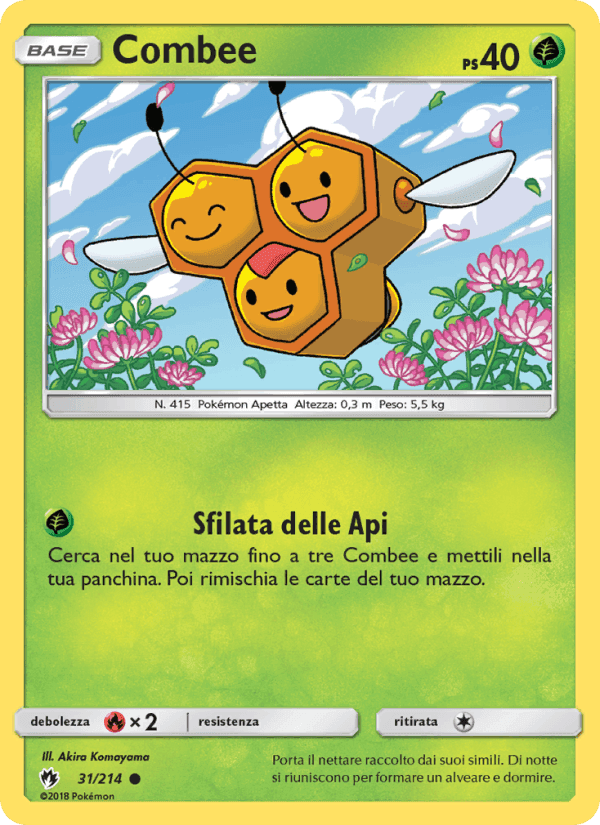 Combee, carta 31 di Tuoni Perduti