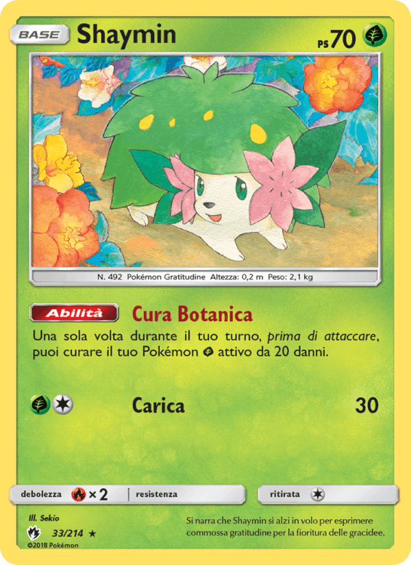 Shaymin, carta 33 di Tuoni Perduti