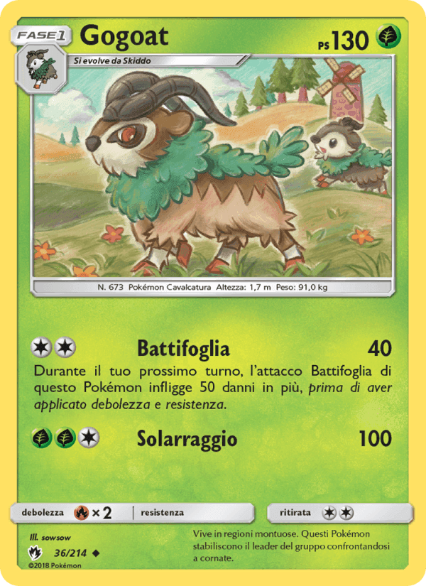 Gogoat, carta 36 di Tuoni Perduti