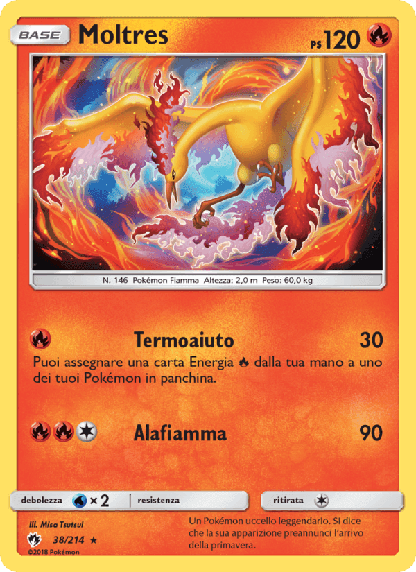 Moltres, carta 38 di Tuoni Perduti