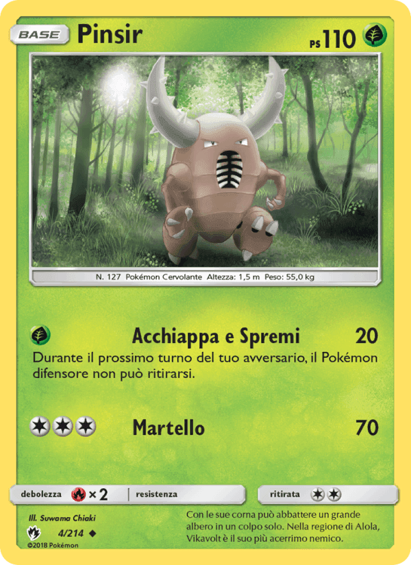Pinsir, carta 4 di Tuoni Perduti