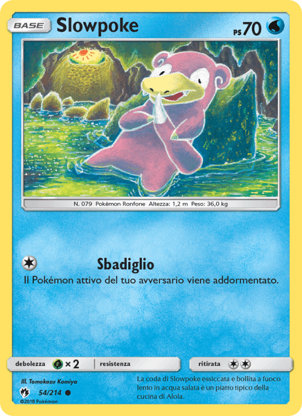Slowpoke, carte 54 de Tuoni Perduti