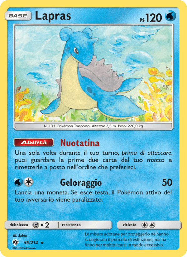 Lapras, carta 56 di Tuoni Perduti