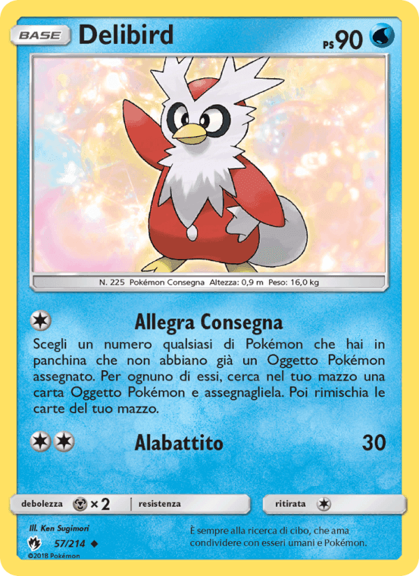 Tuoni Perduti の 57 番、Delibird