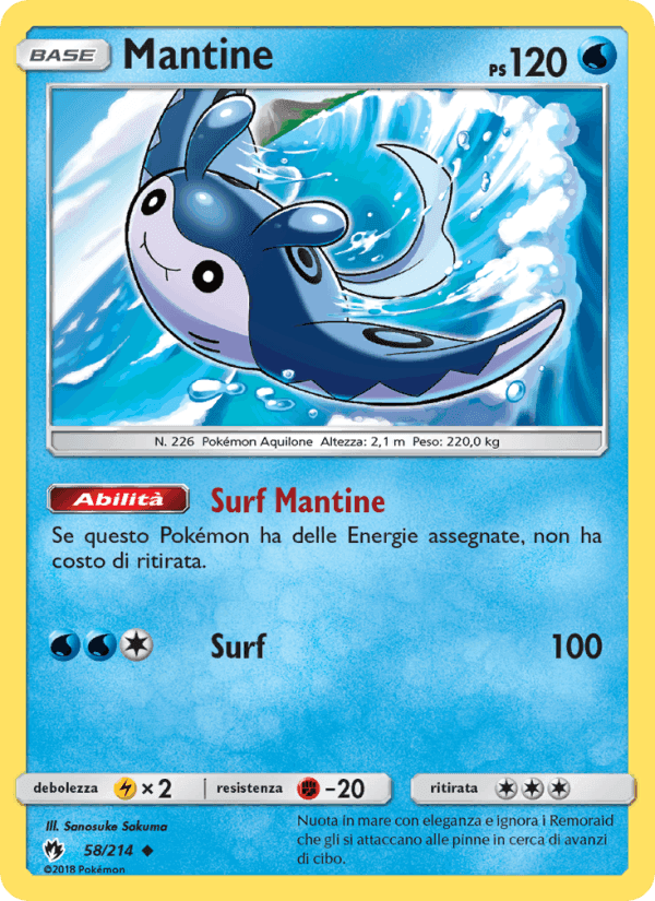Mantine, carta 58 di Tuoni Perduti