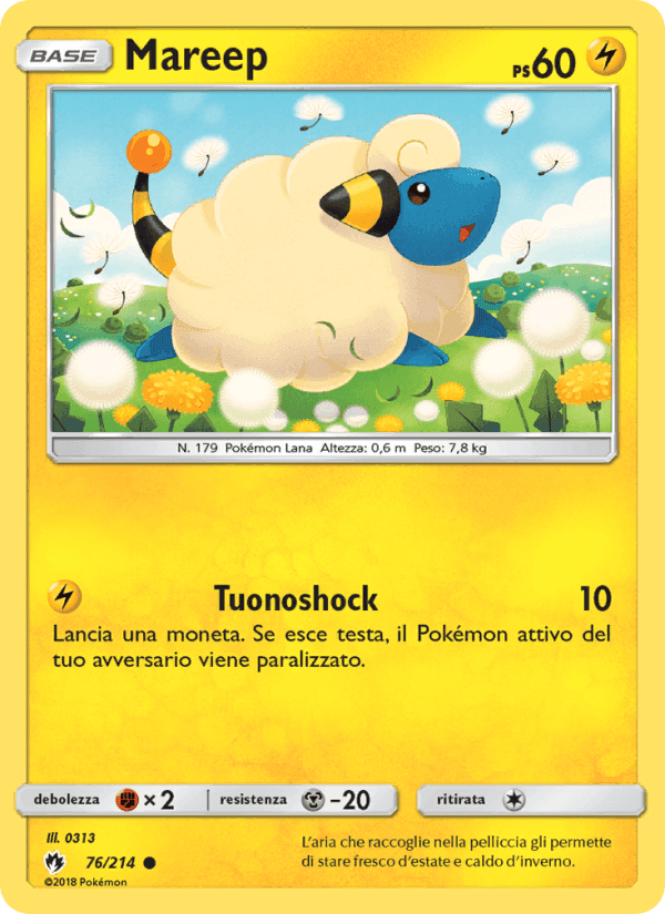 Mareep, carta 76 di Tuoni Perduti