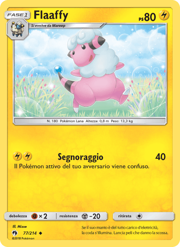 Flaaffy, carta 77 di Tuoni Perduti