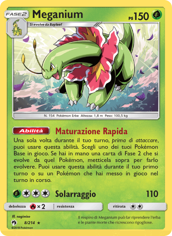 Meganium, carta 8 di Tuoni Perduti
