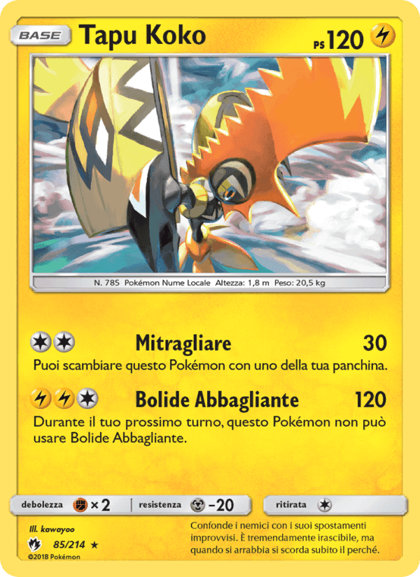 Tapu Koko, carta 85 di Tuoni Perduti