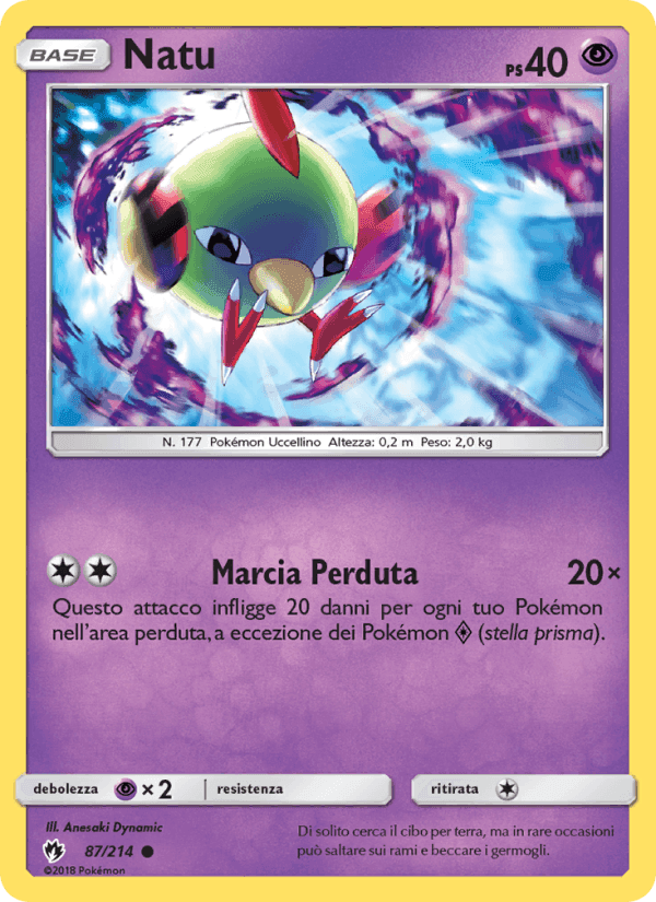 Natu, carta 87 de Tuoni Perduti