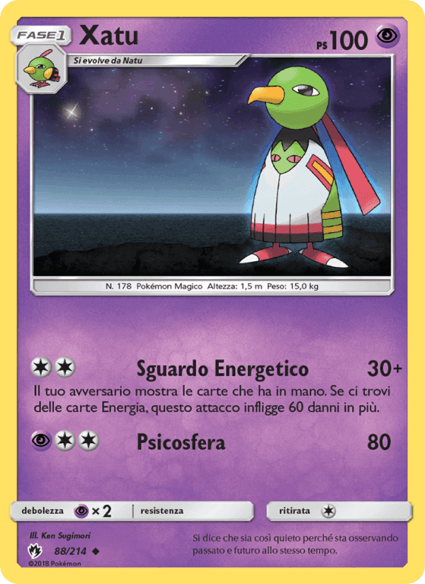 Xatu, carta 88 di Tuoni Perduti